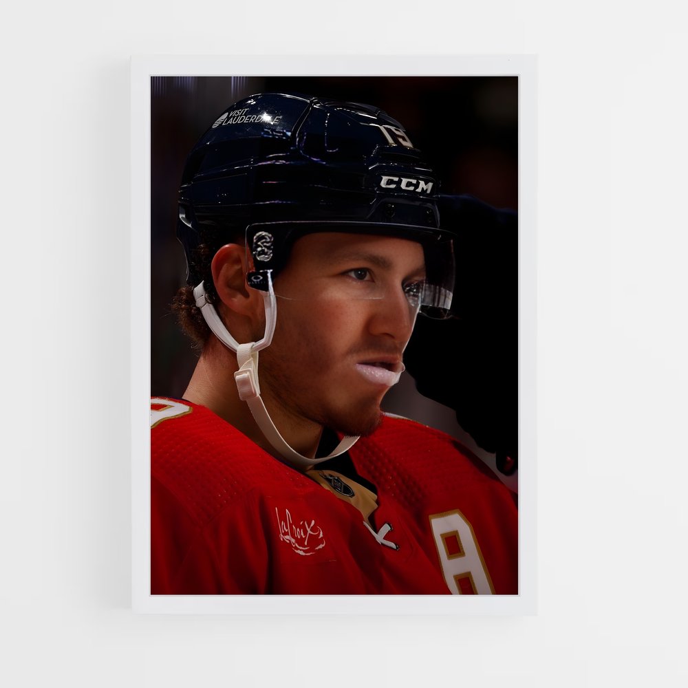 Poster Matthew tkachuk talentueux – affiche Hockey sur glace (vue 3)